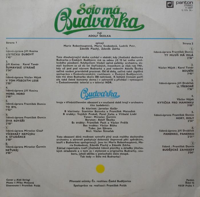 Sólo má Budvarka