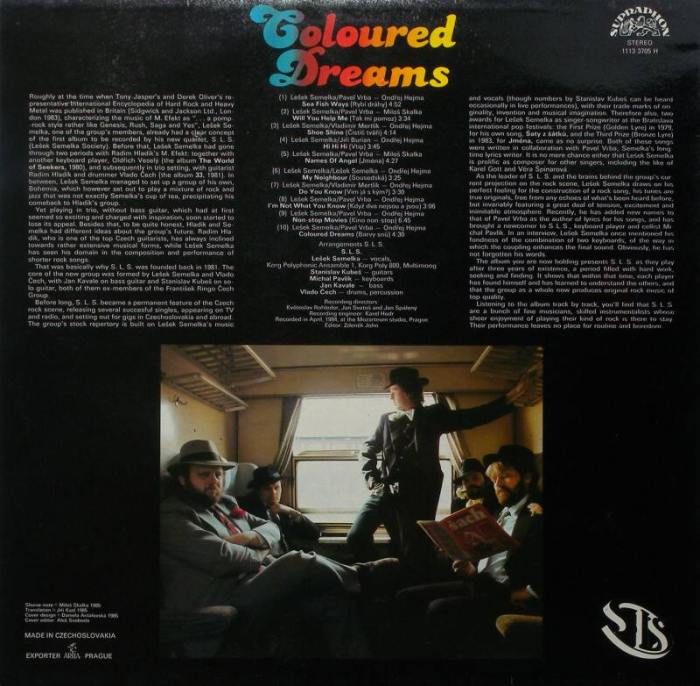 Lešek Semelka, SLS - Coloured Dreams (LP)