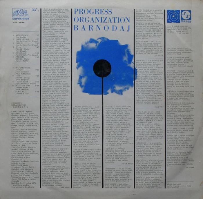 The Progress Organization - Barnodaj (LP)