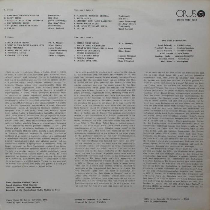 New Traditional - New Traditional (LP)