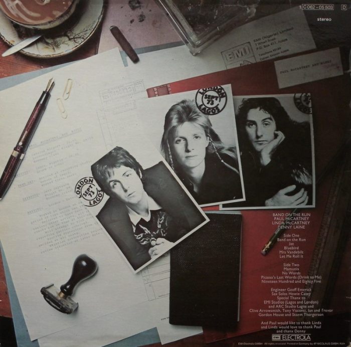 Paul McCartney a Wings - Band On The Run