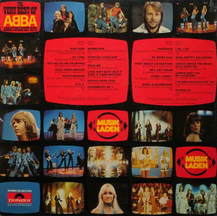 ABBA - The Very Best Of ABBA (ABBA's Greatest Hits) (2LP)