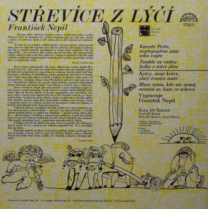 František Nepil - Střevíce z lýčí (LP)