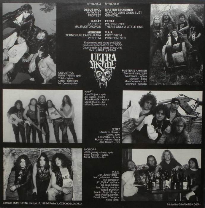 Various artist - Ultra Metal (trash, death, black metal sampler)