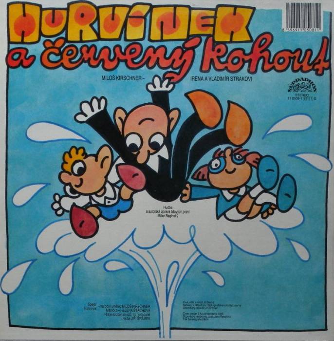 Miloš Kirschner, Irena a Vladimír Strakovi - Hurvínek a červený kohout (LP)