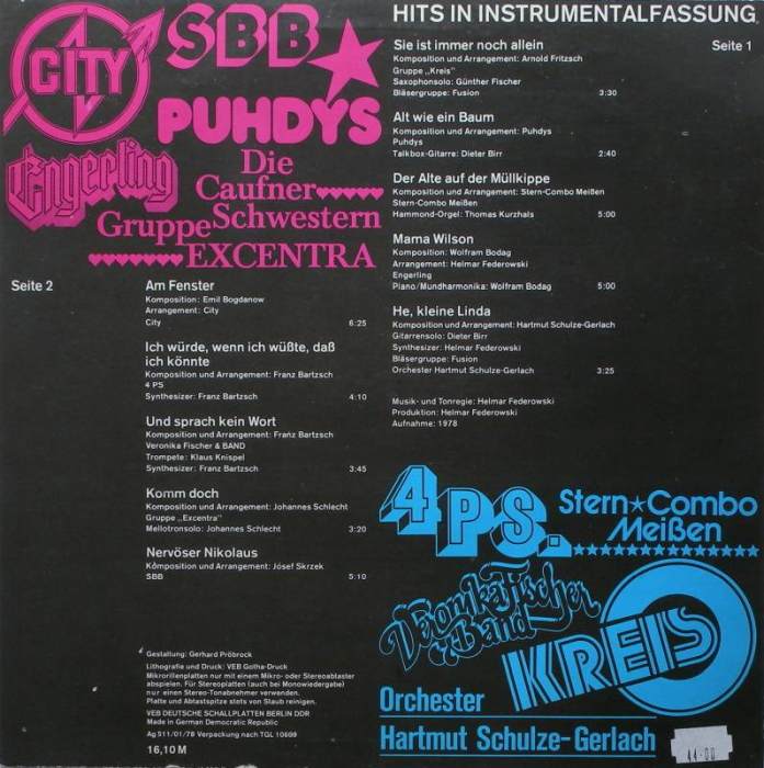 Various Artists - Disco Sound (Hits In Instrumentalfassung)