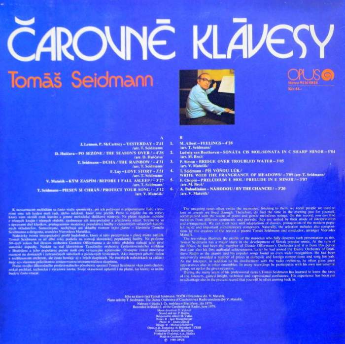 Tomáš Seidmann - Čarovné klávesy
