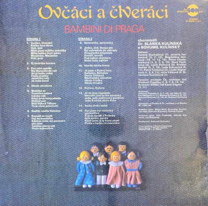 Bambini di Praga - Ovčáci a čtveráci (LP)