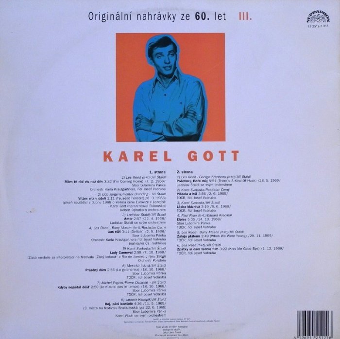 Karel Gott - Originální nahrávky ze 60. let I., II., III. (komplet)