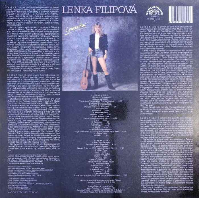 Lenka Filipová - Concertino (LP)
