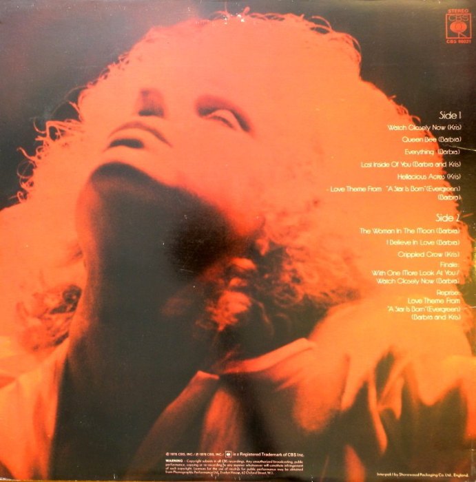 Streisand and Kristofferson - A Star Is Born