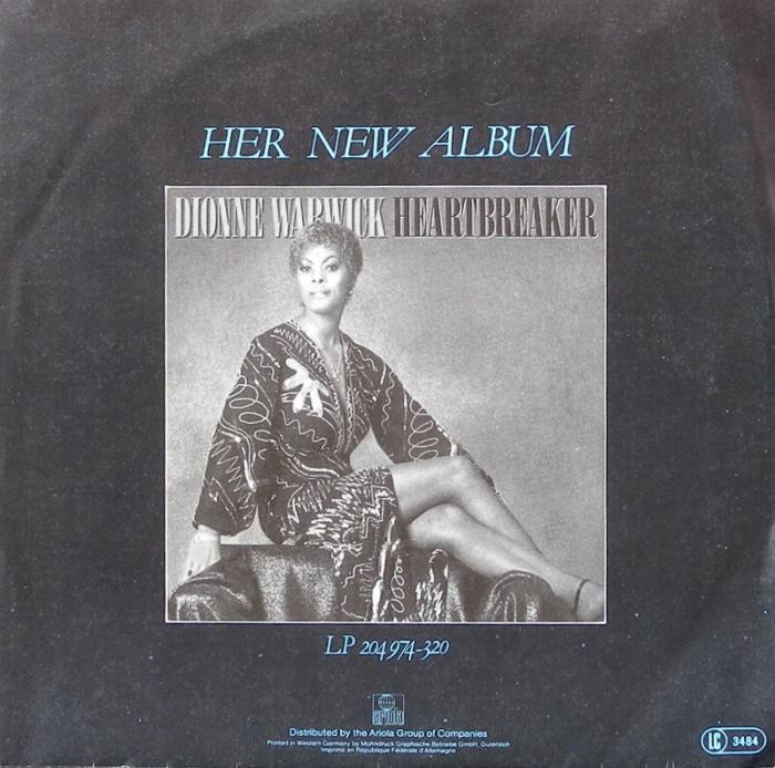 Dionne Warwick - Heartbreaker / I Can't See Anything (But You)