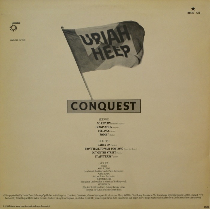 Uriah Heep - Conquest