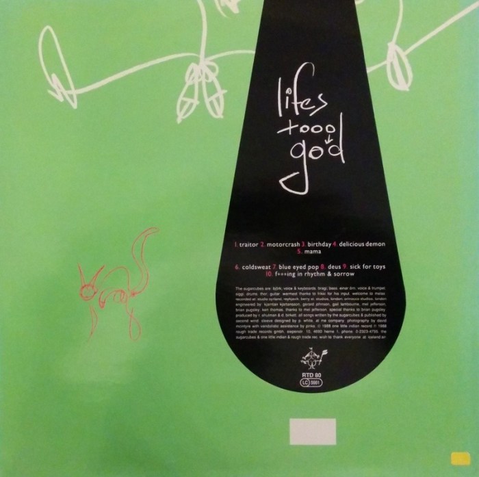 Sugarcubes, The - Life's Too Good