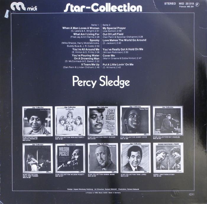 Percy Sledge - Star-Collection (LP)