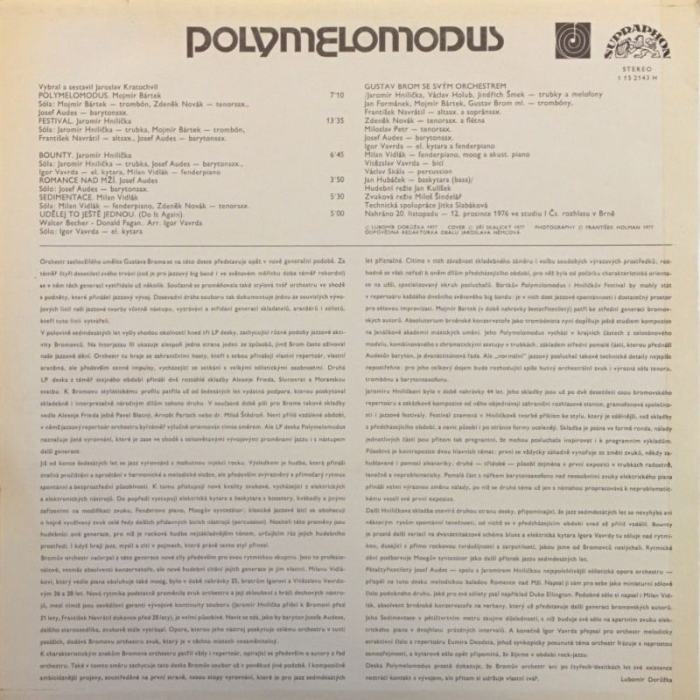 Gustav Brom - Polymelomodus