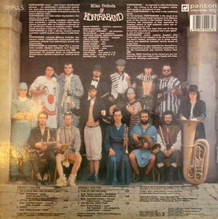 Milan Svoboda & Kontraband - Jen tak dál / Keep It Up (LP)