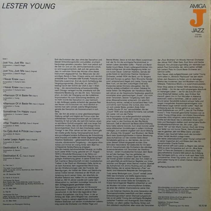 Lester Young - Lester Young (LP)