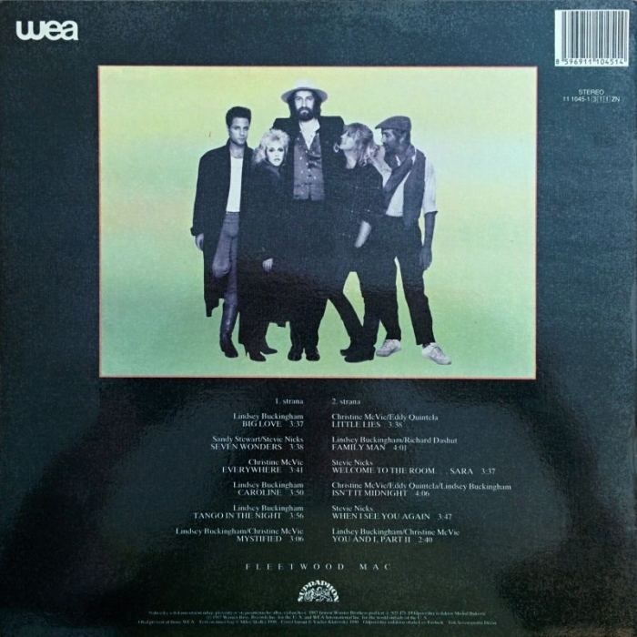 Fleetwood Mac - Tango In The Night