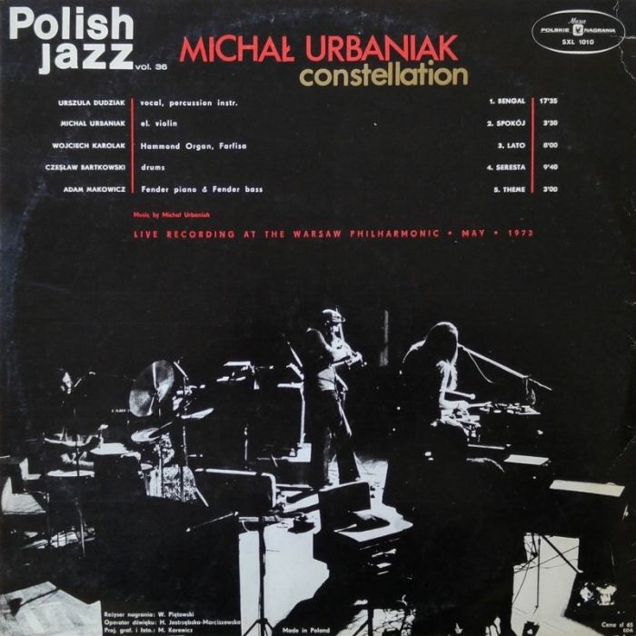 Michal Urbaniak Constellation - In Concert (LP)