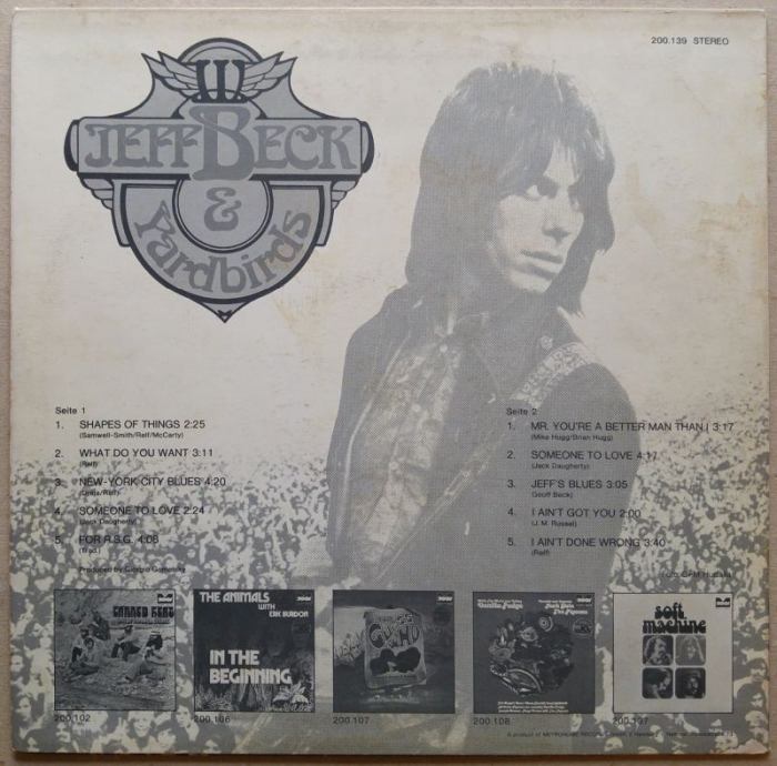 Jeff Beck and Yardbirds - Shapes Of Things