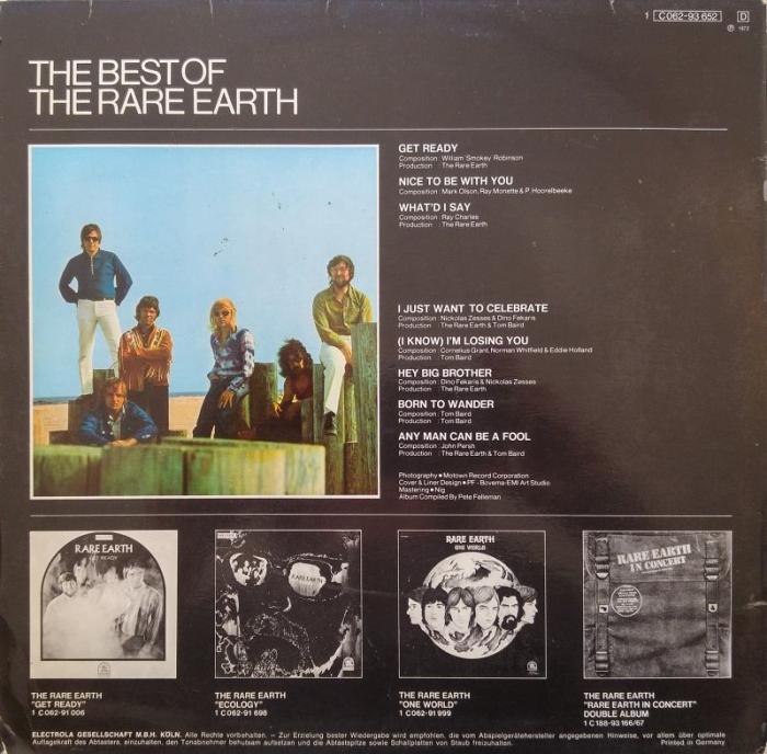 Rare Earth, The - The Best Of The Rare Earth