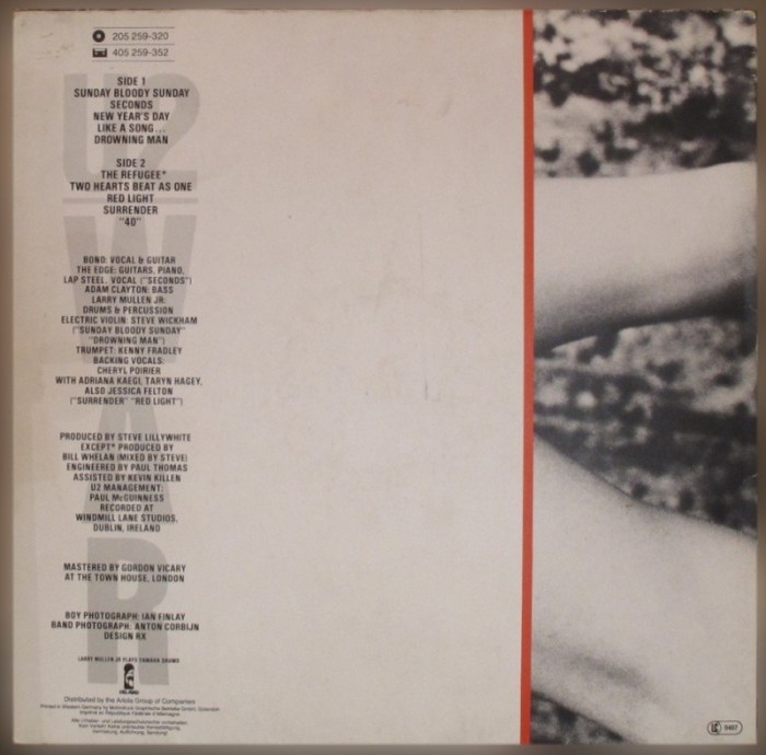 U2 - War (LP)