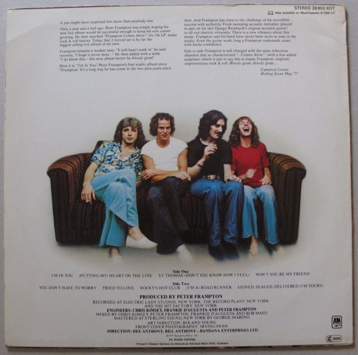 Peter Frampton - I'm In You