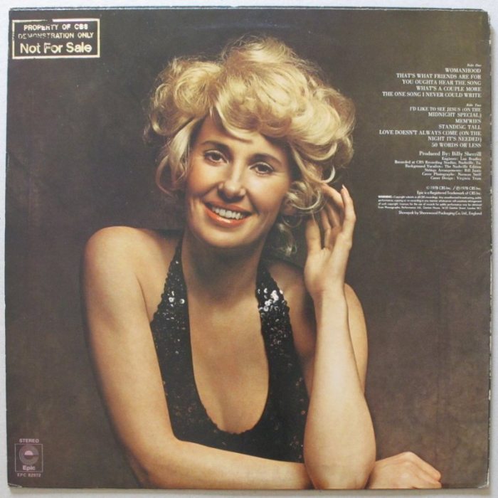 Tammy Wynette - Womanhood (LP)