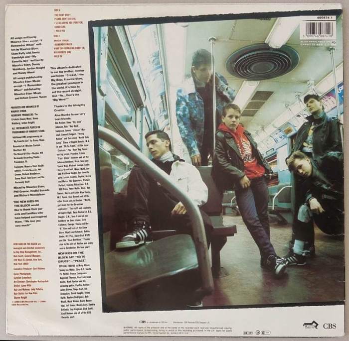 New Kids On The Block - Hangin' Tough (LP)