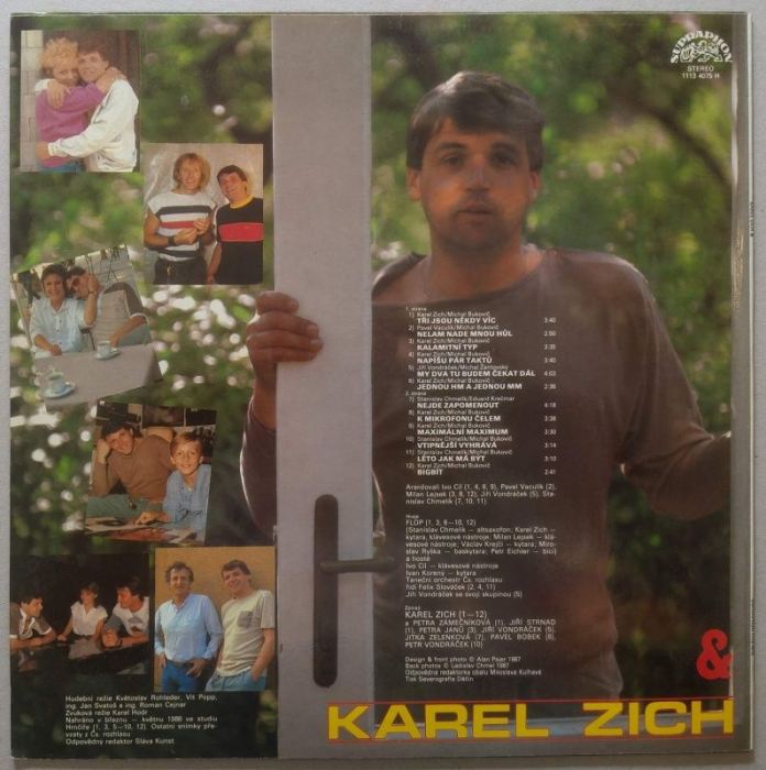 Karel Zich - & (LP)