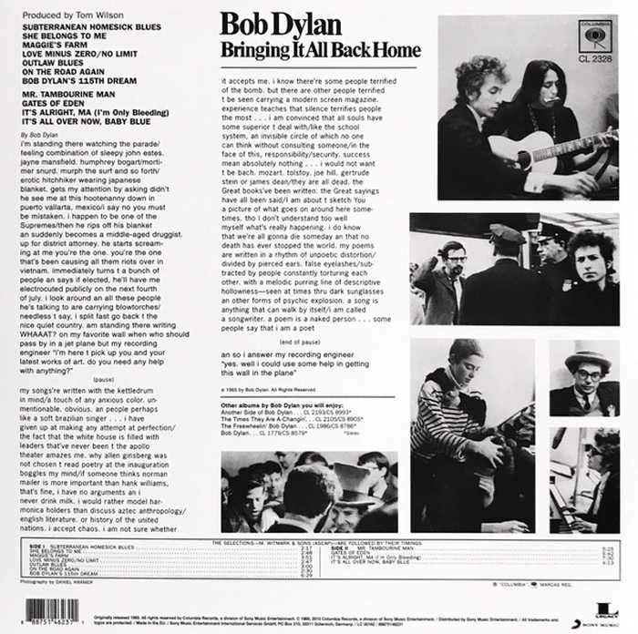 Bob Dylan - Bringing It All Back Home
