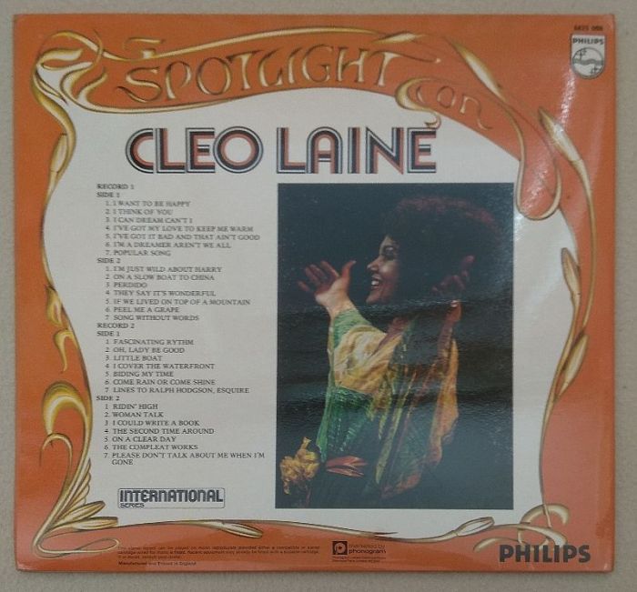 Cleo Laine - Spotlight On Cleo Laine (2 LP)