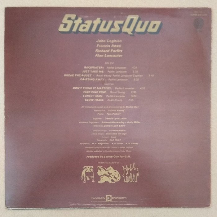Status Quo - Quo (LP)