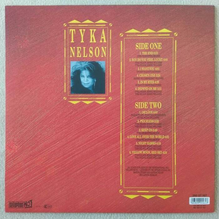 Tyka Nelson - Yellow Moon, Red Sky (LP)