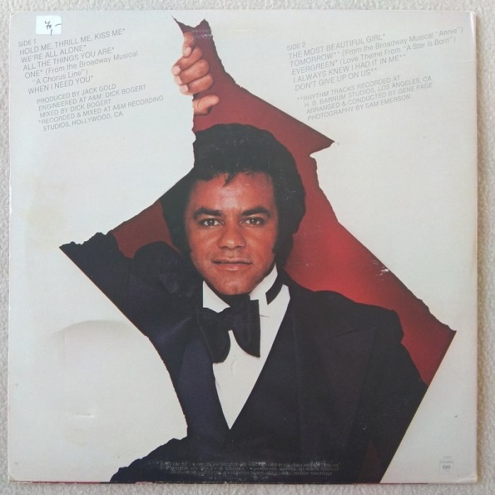 Johnny Mathis - Hold Me, Thrill Me, Kiss Me (LP)