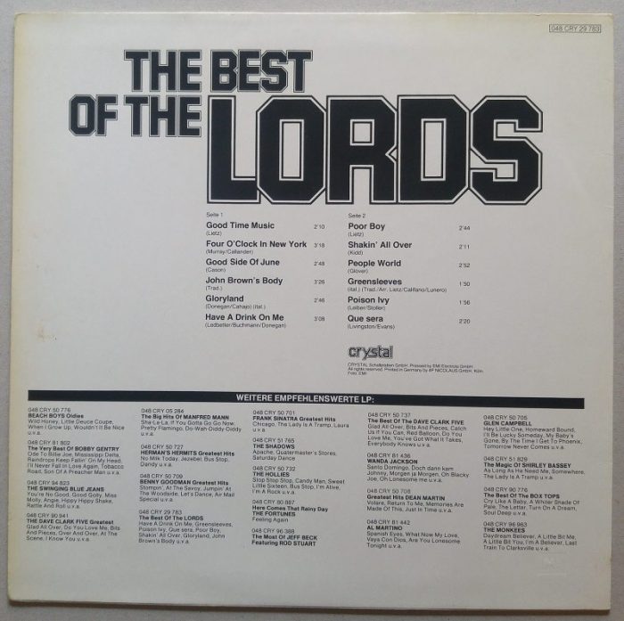 The Lords - The Best Of The Lords (LP)