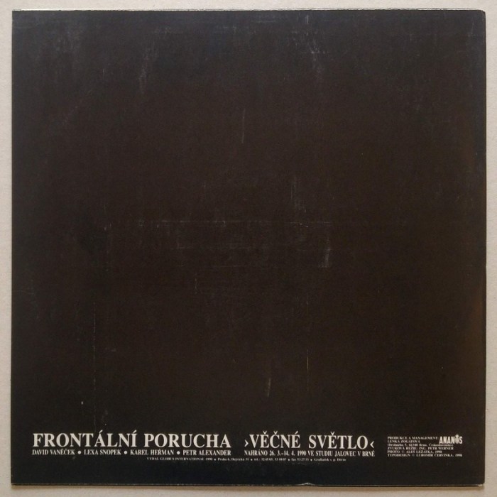 Frontální porucha - Věčné světlo (LP)