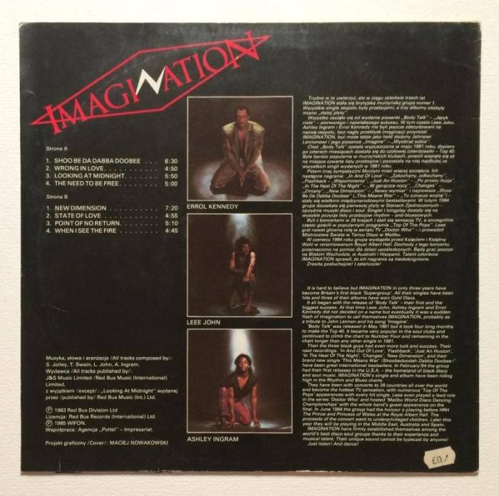 Imagination - Imagination (LP)
