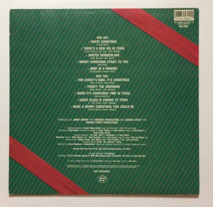 George Strait - Merry Christmas Strait To You (LP)