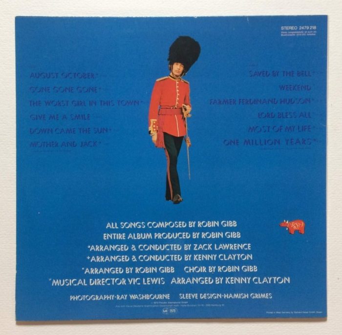 Robin Gibb - Robin's Reign (LP)
