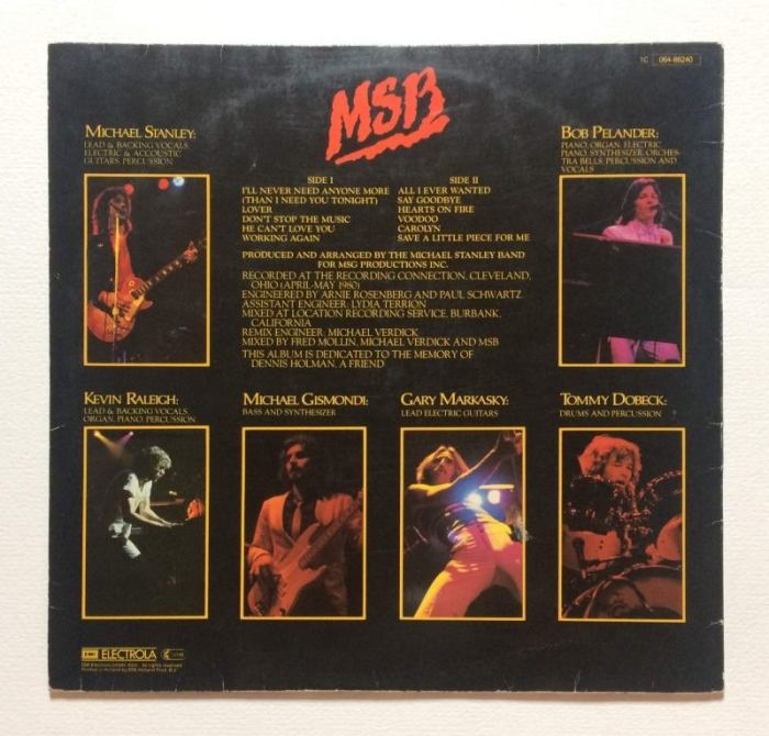 Michael Stanley Band - Heartland (LP)