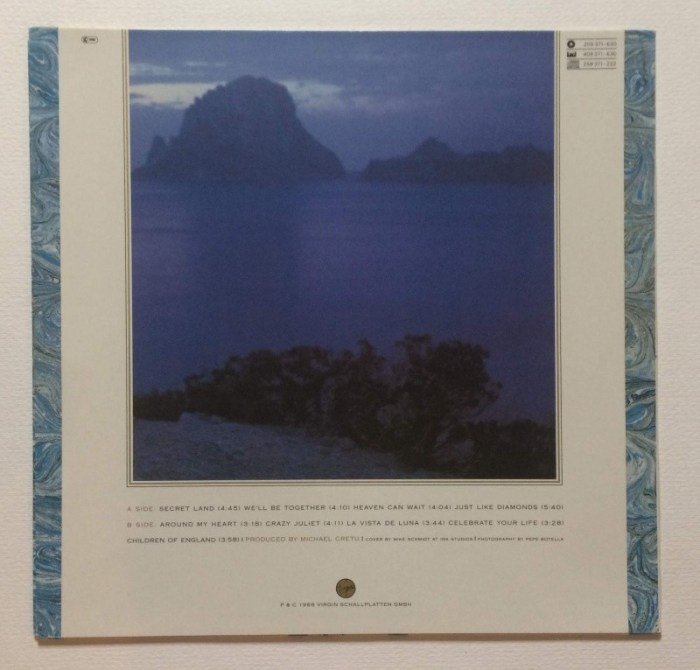 Sandra - Into A Secret Land (LP)
