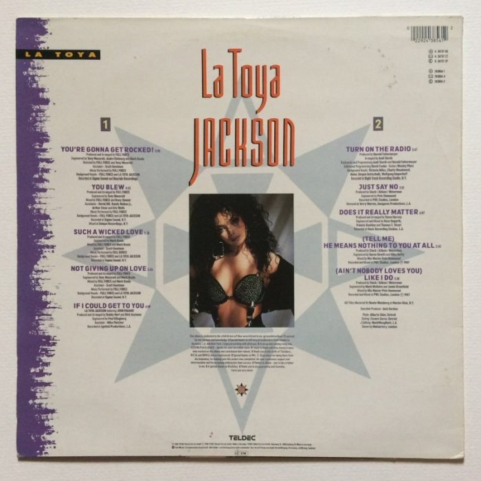 La Toya Jackson - La Toya (LP)