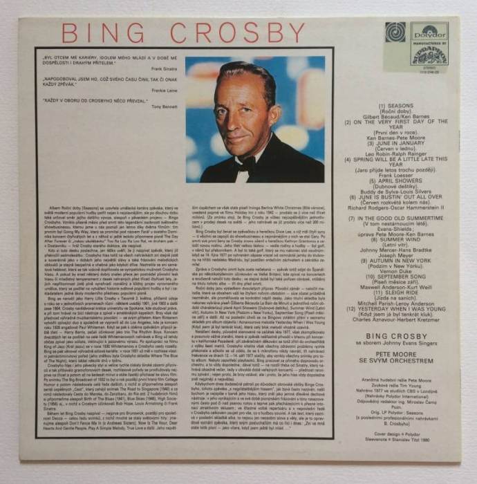 Bing Crosby - Seasons (The Closing Chapter) (LP)