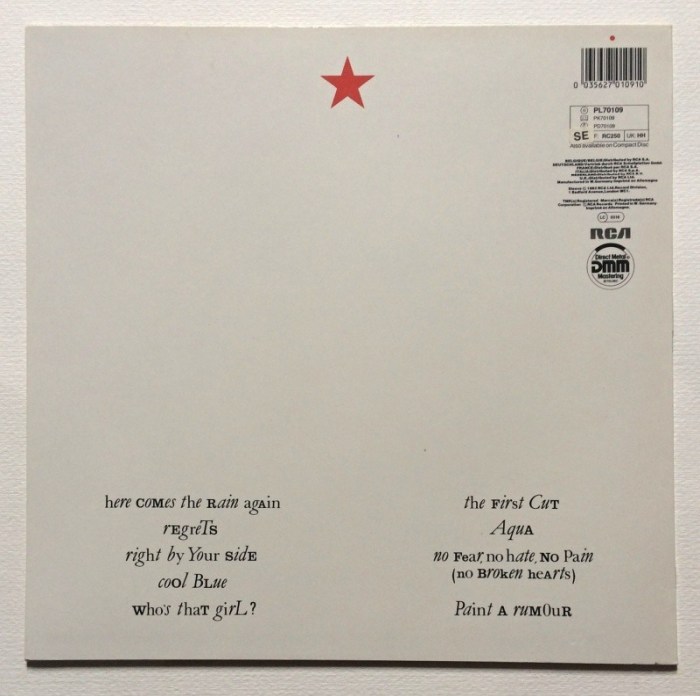 Eurythmics - Touch (LP)