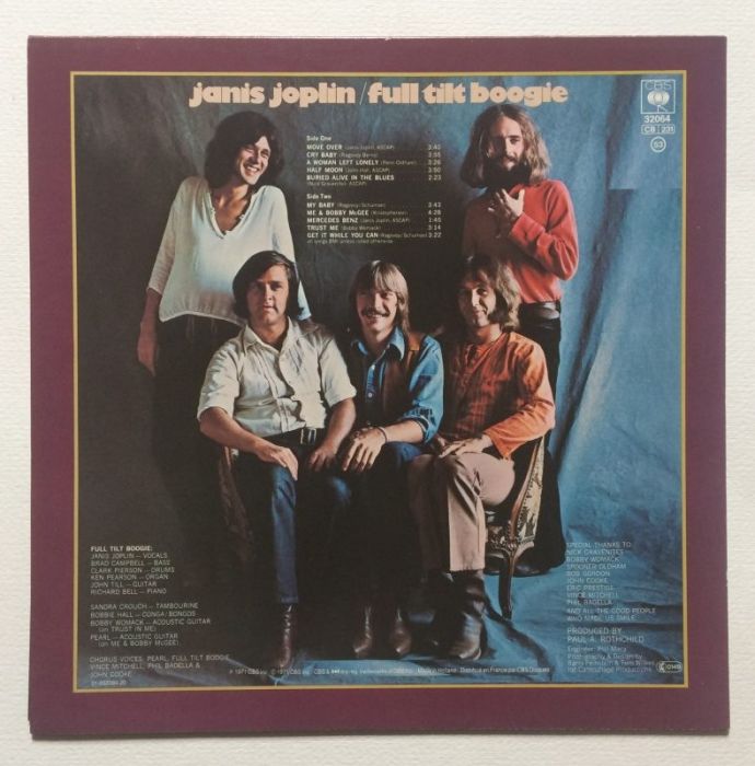 Janis Joplin - Pearl (LP)
