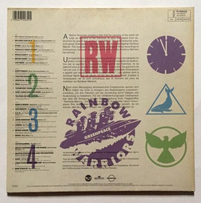 Various - Greenpeace Rainbow Warriors (2LP)
