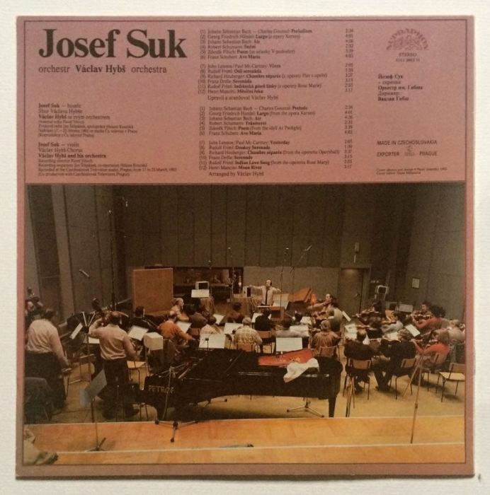 Josef Suk , Orchestr Václav Hybš Orchestra - Josef Suk, Václav Hybš Orchestra (LP)