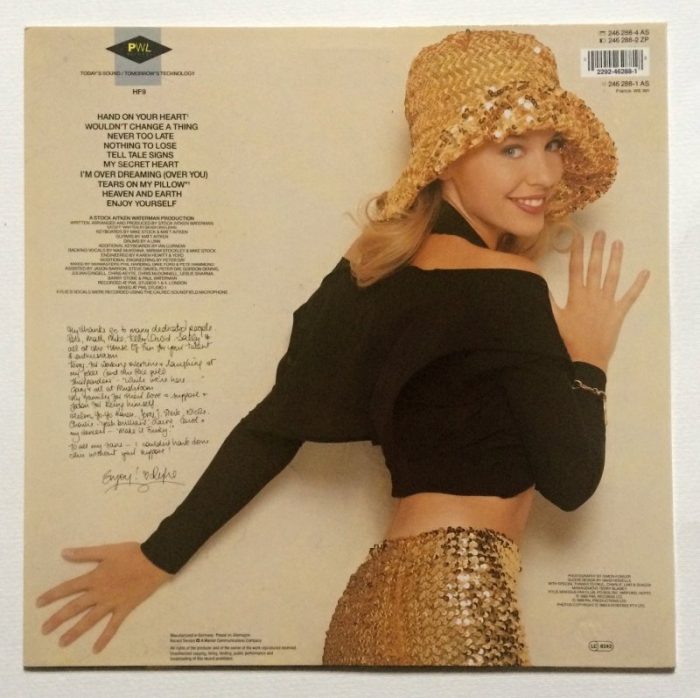 Kylie Minogue - Enjoy Yourself (LP)